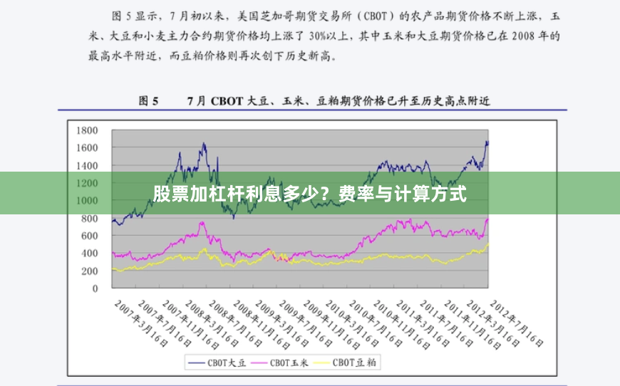 股票加杠杆利息多少？费率与计算方式